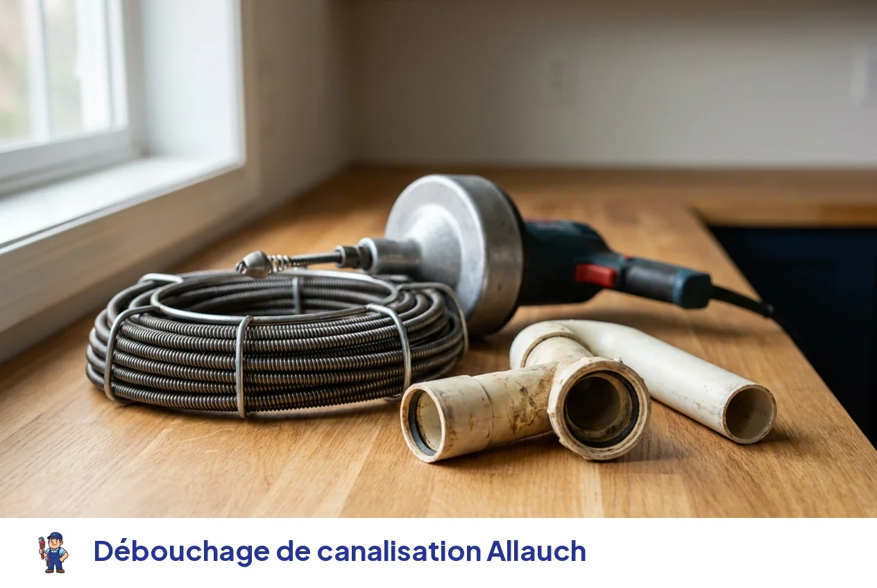 Débouchage de canalisation à Allauch