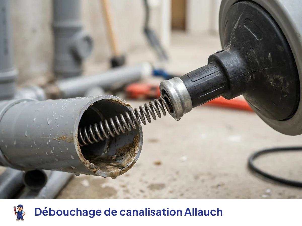 Débouchage de canalisation à Allauch