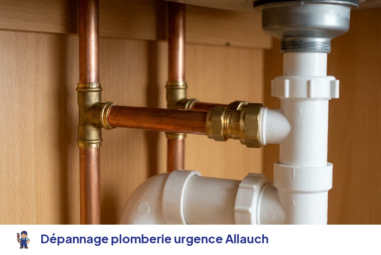 Dépannage plomberie urgence à Allauch