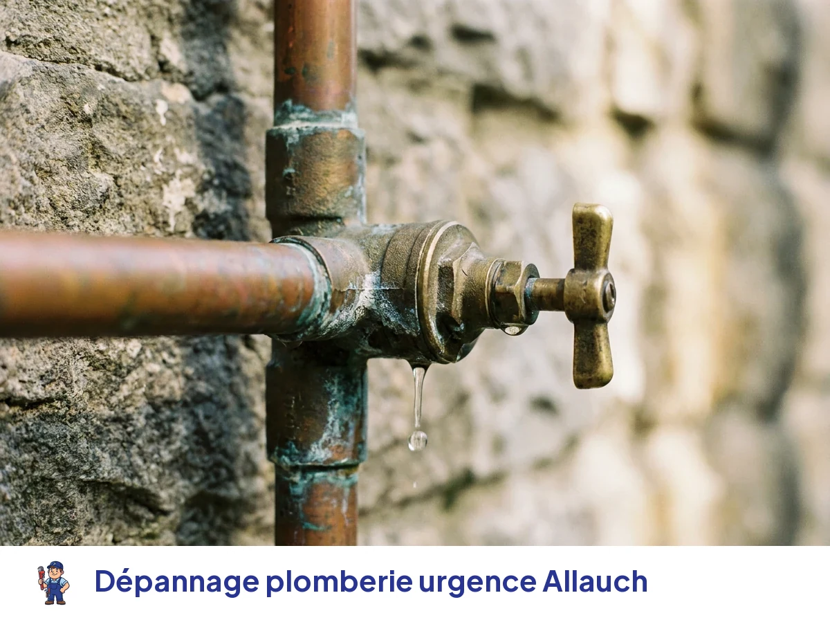 Dépannage plomberie urgence à Allauch