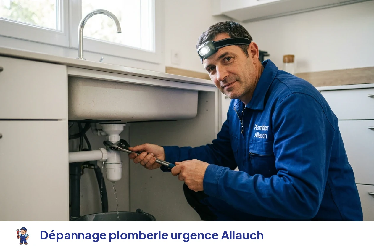 Dépannage plomberie urgence à Allauch