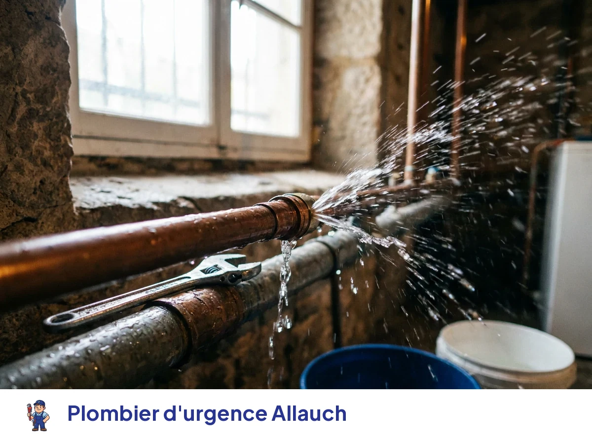 Plombier d'urgence à Allauch