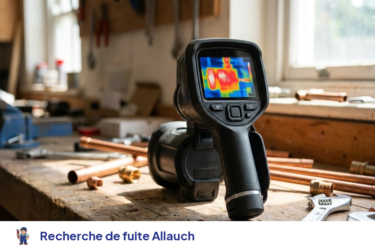 Recherche de fuite à Allauch