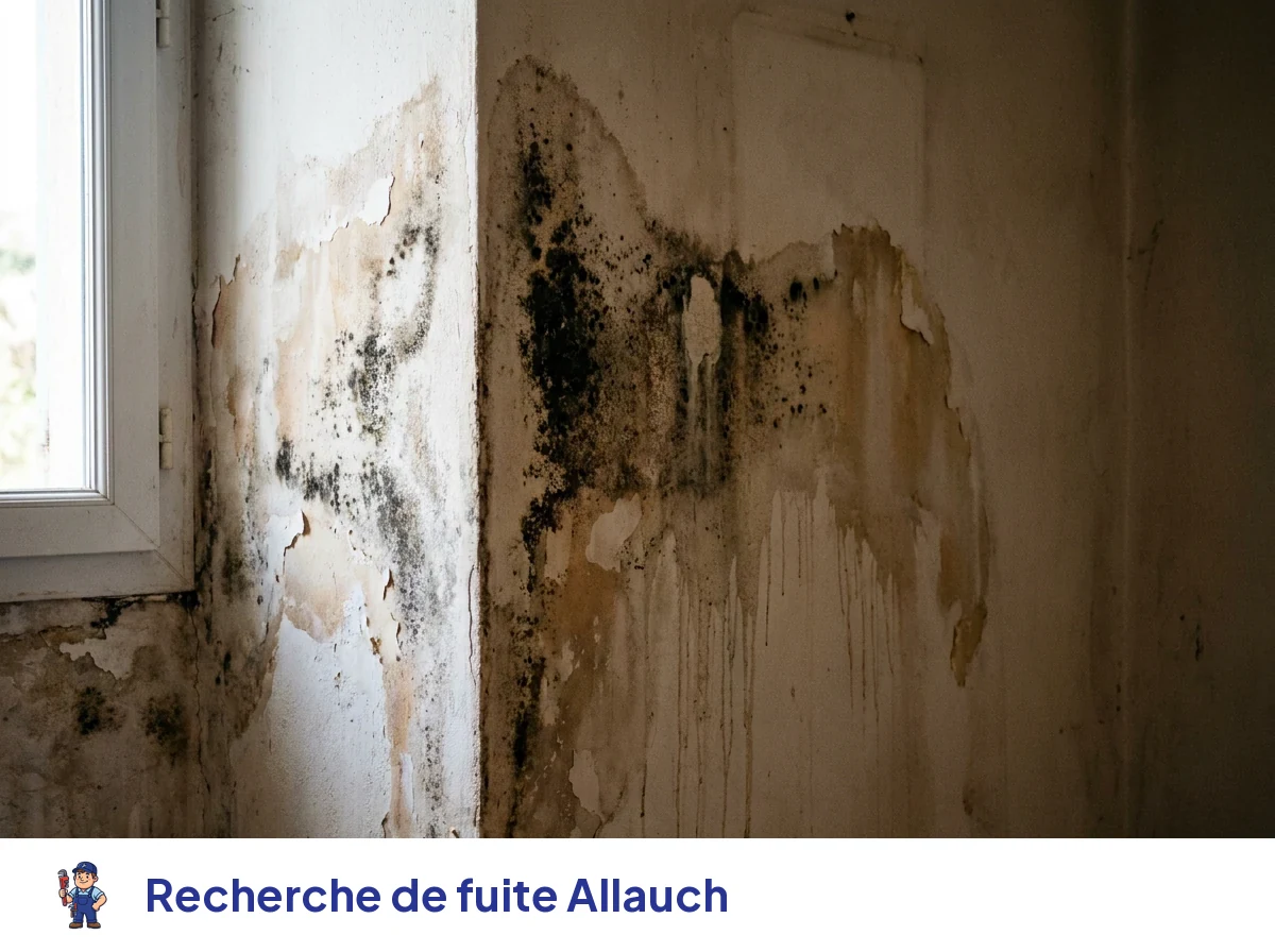 Recherche de fuite à Allauch
