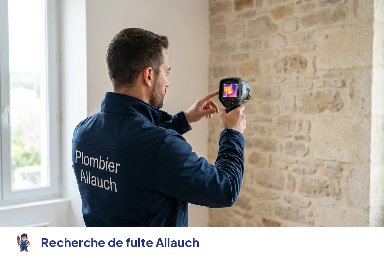 Recherche de fuite à Allauch