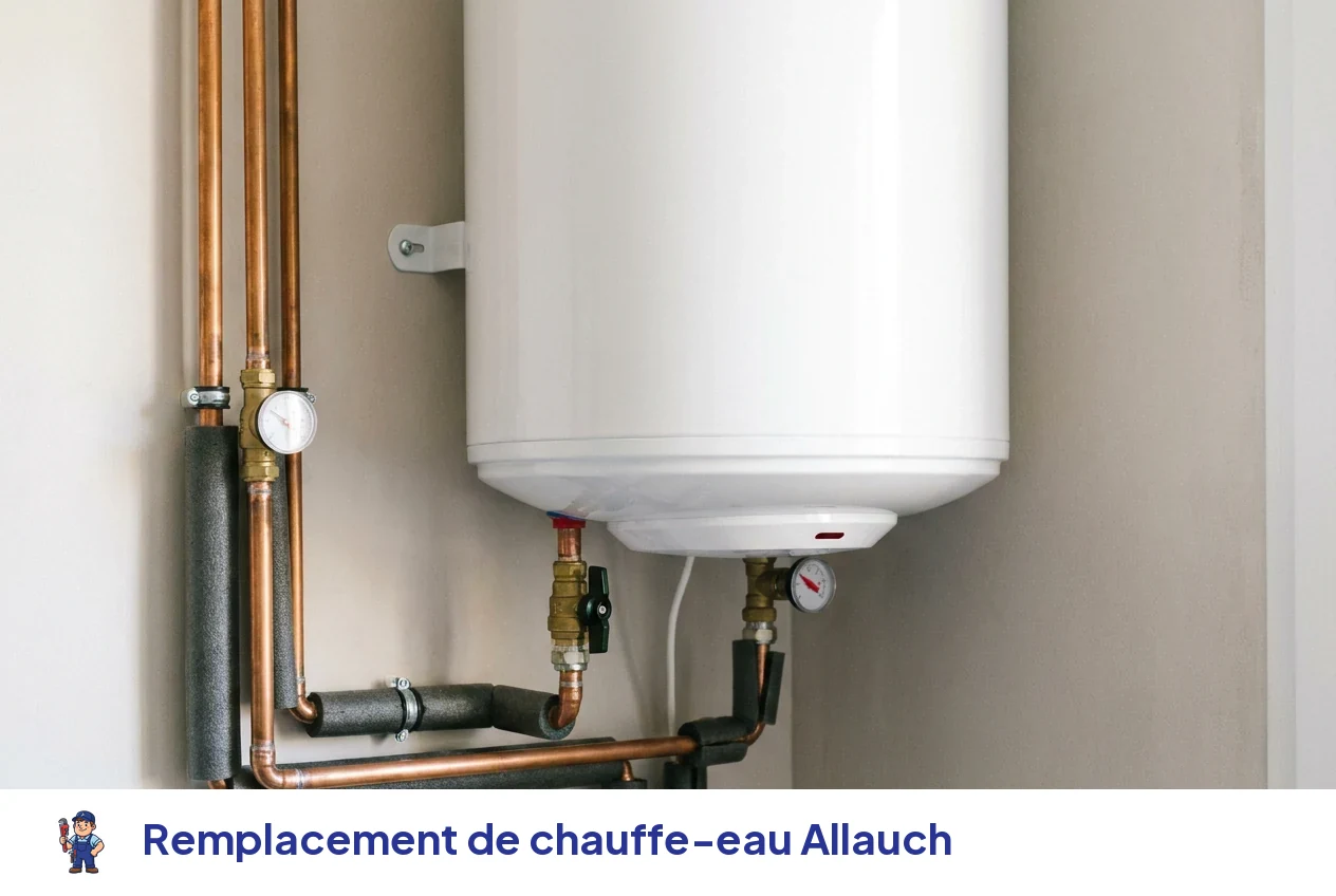 Remplacement de chauffe-eau à Allauch
