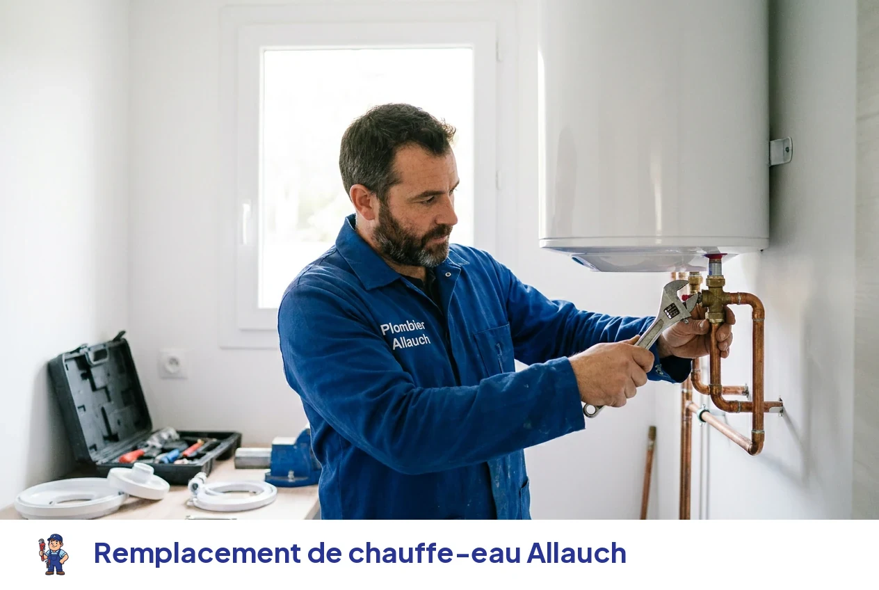 Remplacement de chauffe-eau à Allauch