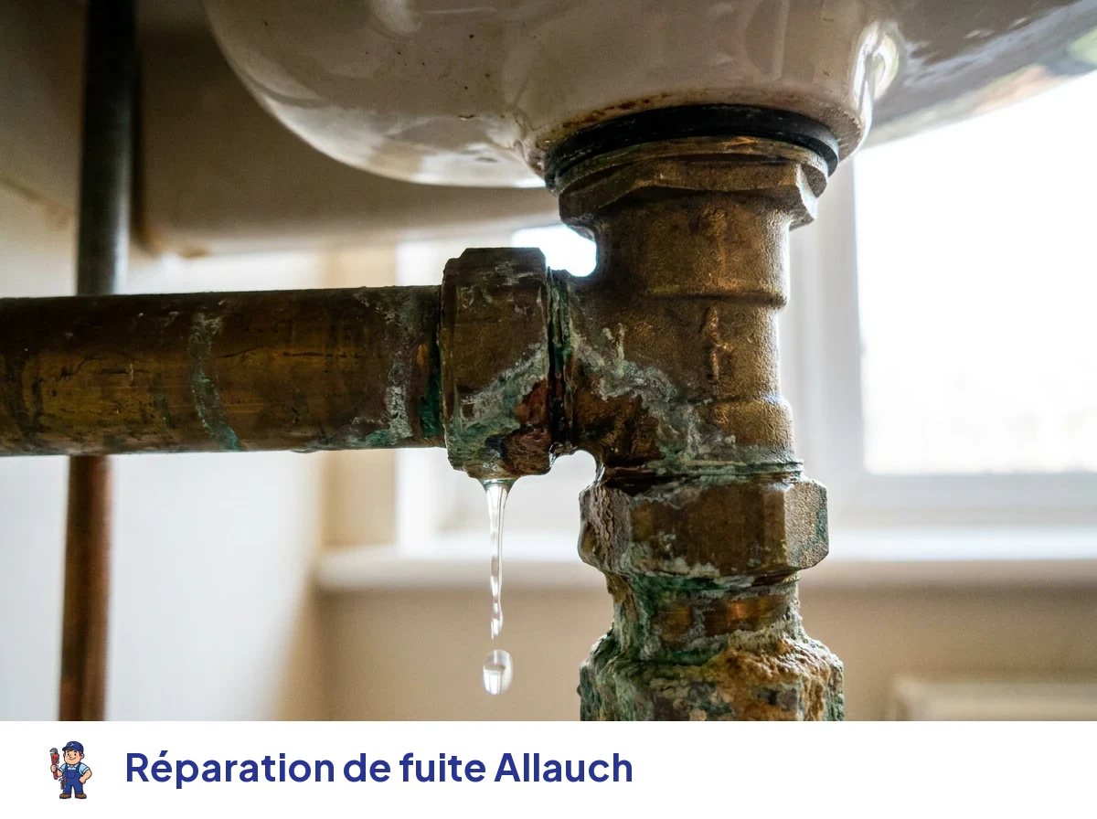Réparation de fuite à Allauch