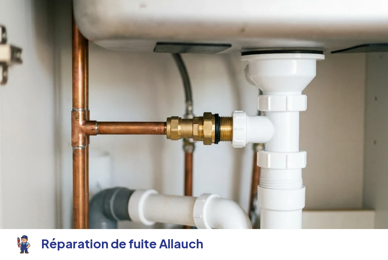 Réparation de fuite à Allauch