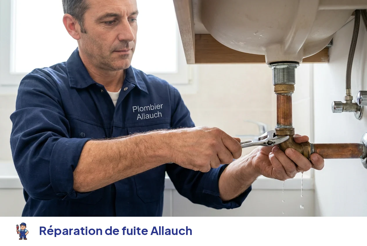 Réparation de fuite à Allauch